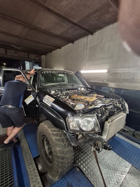 GU Patrol TB48 Turbo Build — V8 Shop build