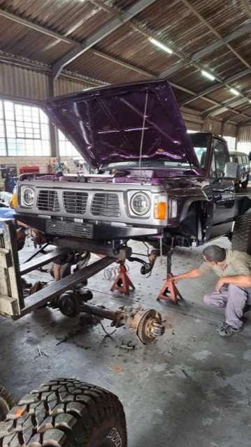 Purple GQ Patrol — V8 & 8HP Build cover photo