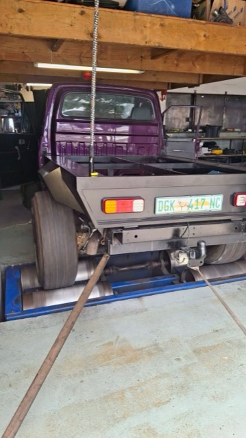 Purple GQ Patrol — V8 & 8HP Build — V8 Shop build
