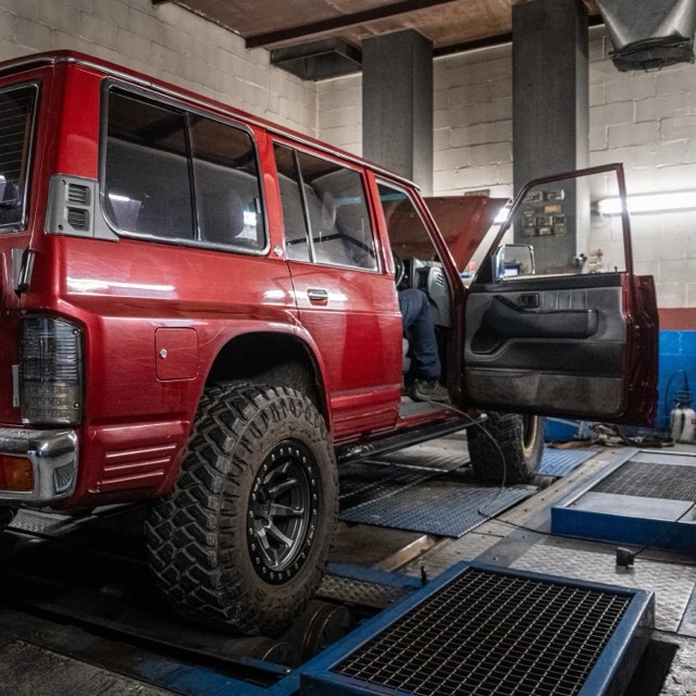 Red GQ Patrol V8 Turbo Build cover photo