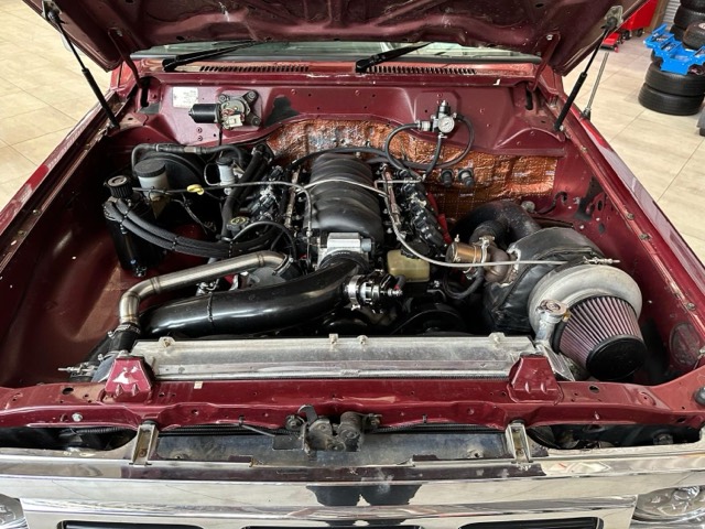 Turbo GQ Bakkie Build — V8 Shop build