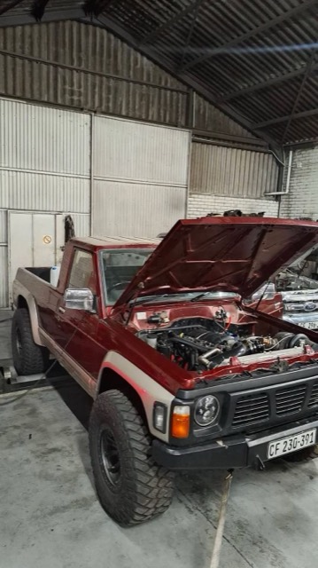 Turbo GQ Bakkie Build — V8 Shop build